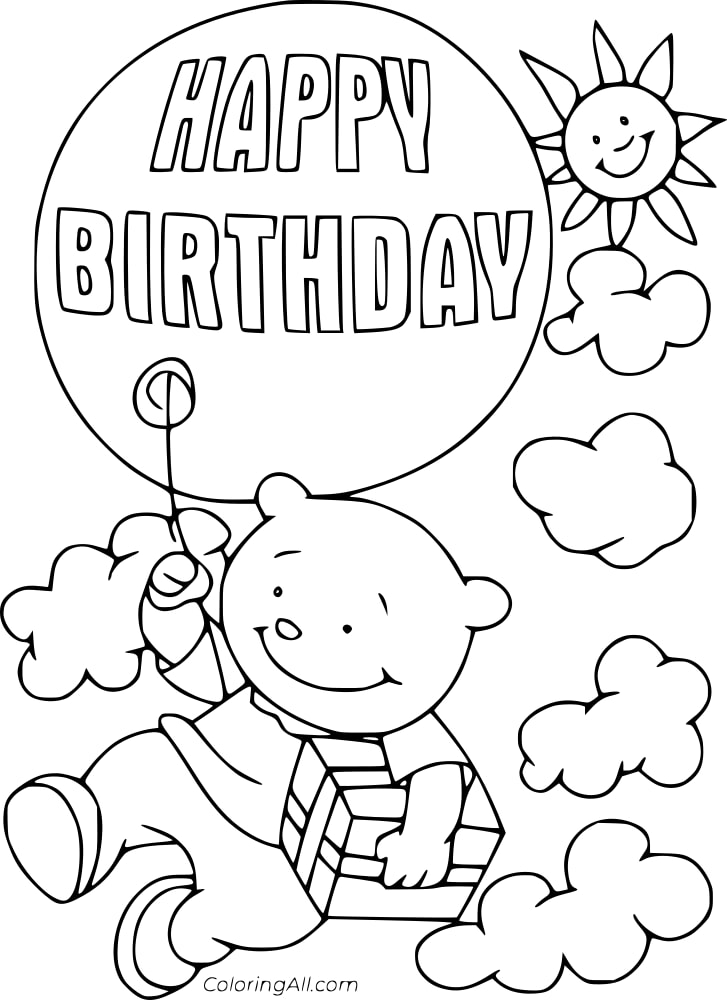 Bear Bring Birthday Present