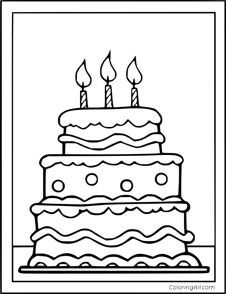 Birthday Cake Card