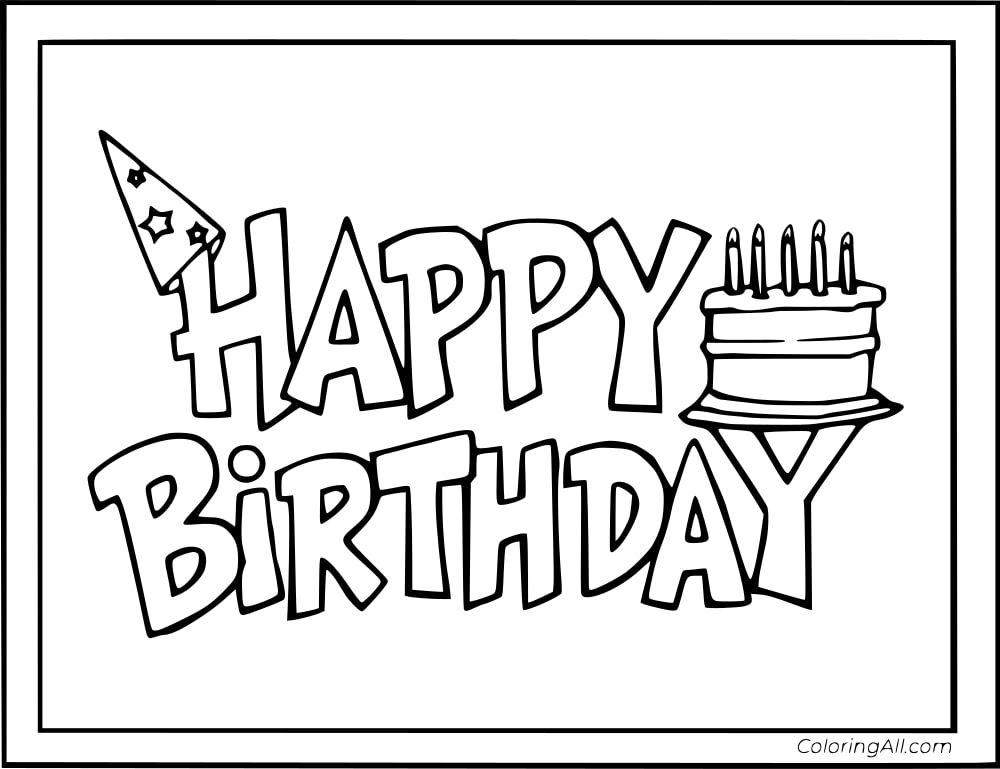 Birthday Doodle Card
