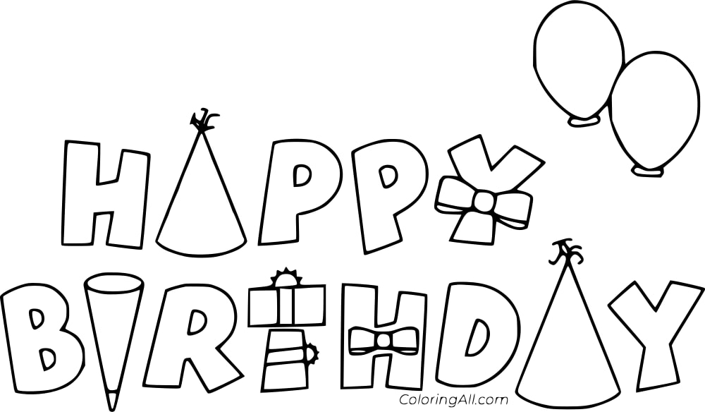 Happy Birthday Doodle