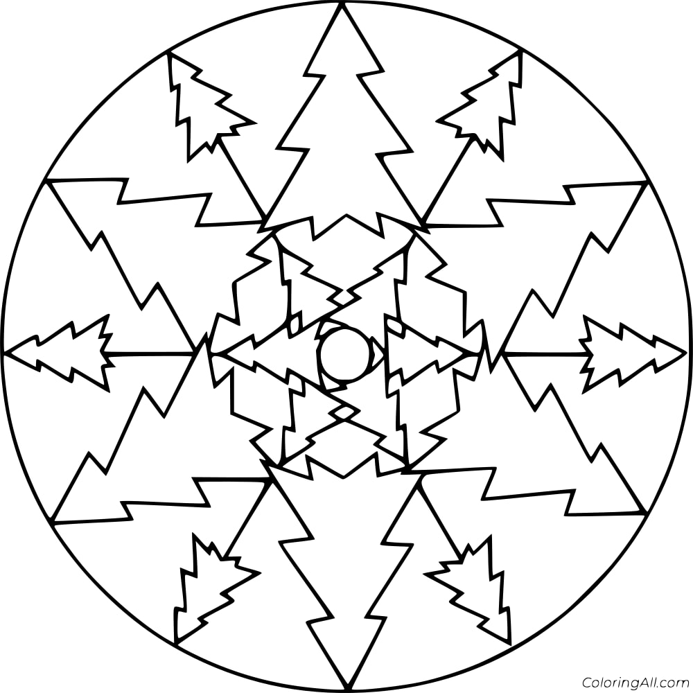 Christmas Mandala