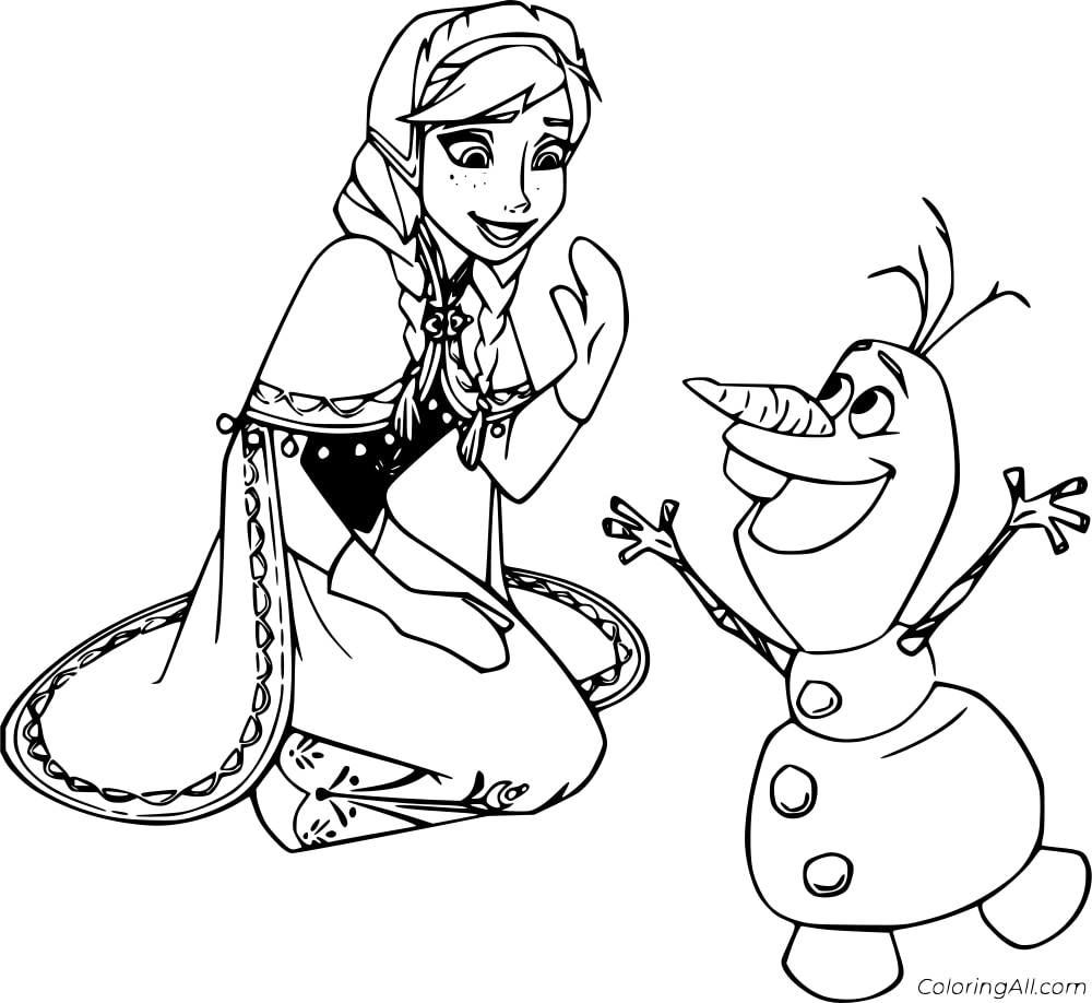 Anna and Olaf