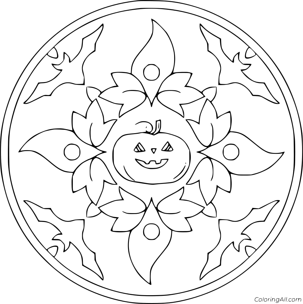 Halloween Mandala