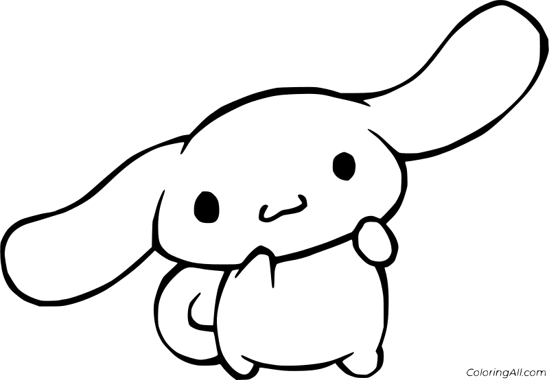 Cinnamoroll Coloring Page 3